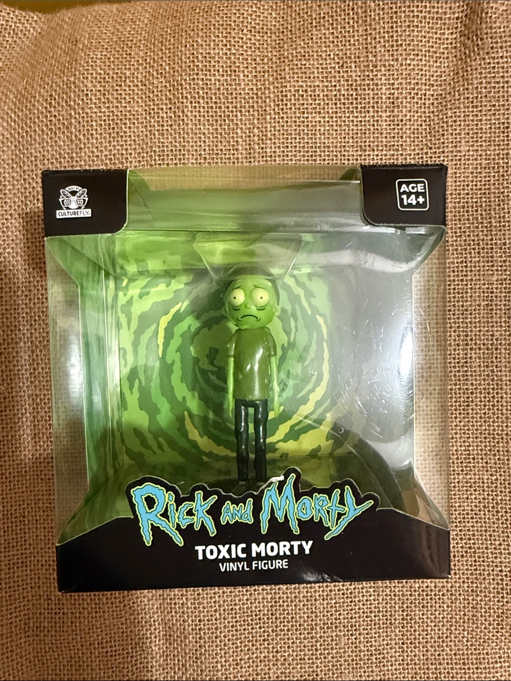 Rick and Morty Toxic Morty Green Vinyl Figure - CultureFly